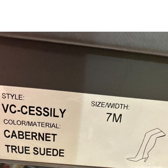 Vince Camuto Cessily Boot- Cabernet - Picture 8 of 8